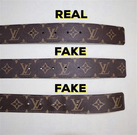 supreme louis vuitton belt vs fake|genuine louis vuitton belt.